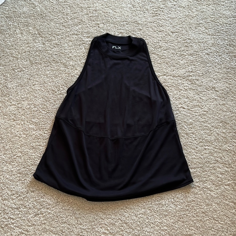 FLX mock neck tank